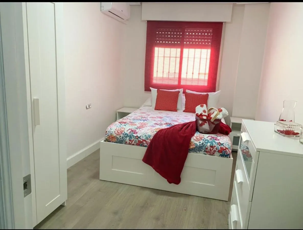 Almeria City View Apartment: Jacuzzi, Terrace & Beach Proximity 0*,  Spain